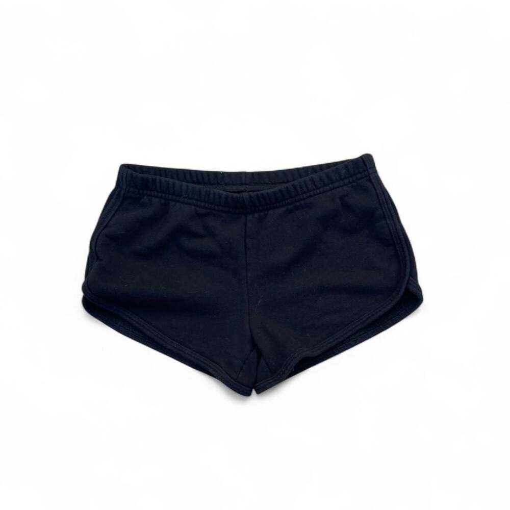 American Apparel Cotton Sporty Sweat Shorts Black
